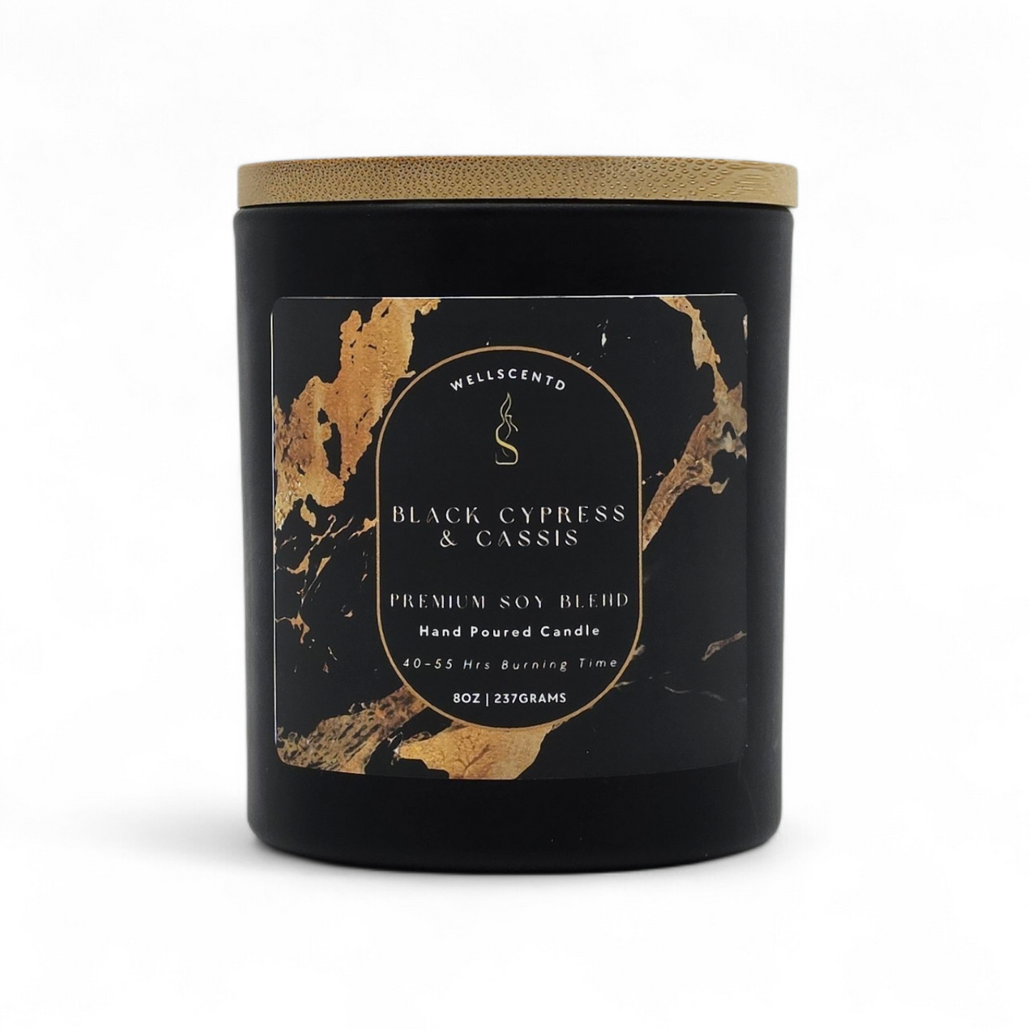 Black Cypress & Cassis Candle