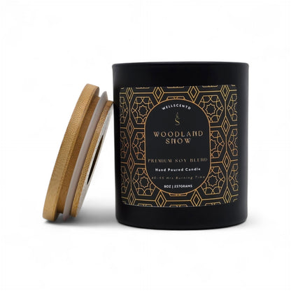 Woodland Snow Winter Candle