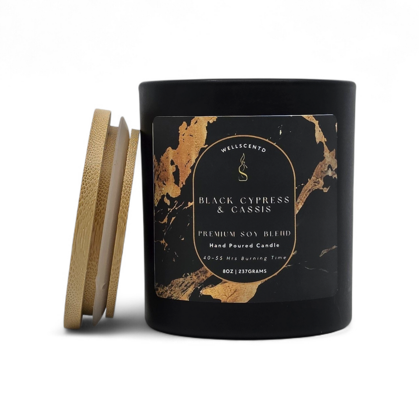 Black Cypress & Cassis Candle