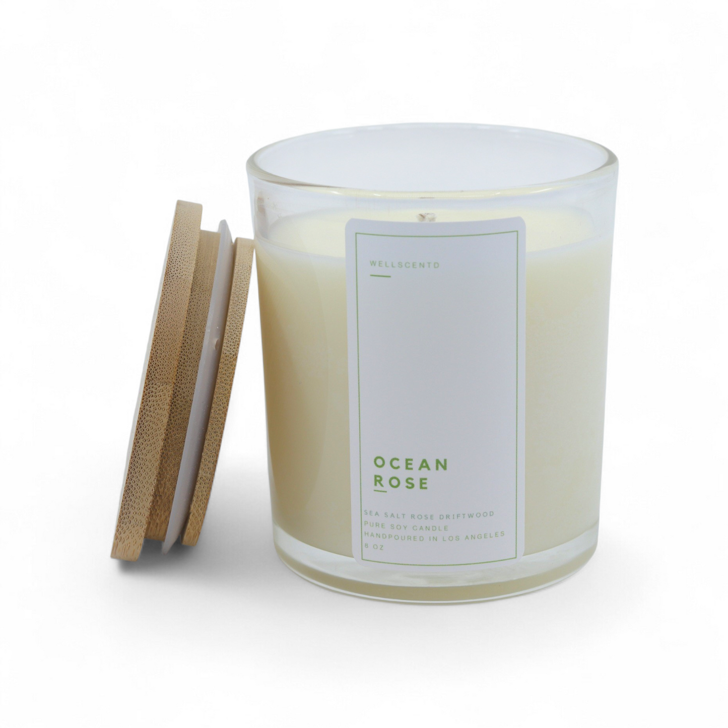 Ocean Rose Candle